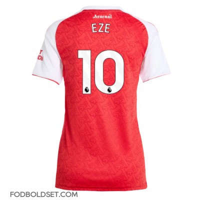 Arsenal Eberechi Eze #10 Hjemmebanetrøje Dame 2025-26 Kortærmet Arsenal Eberechi Eze #10 Hjemmebanetrøje Dame 2025-26 Kortærmet